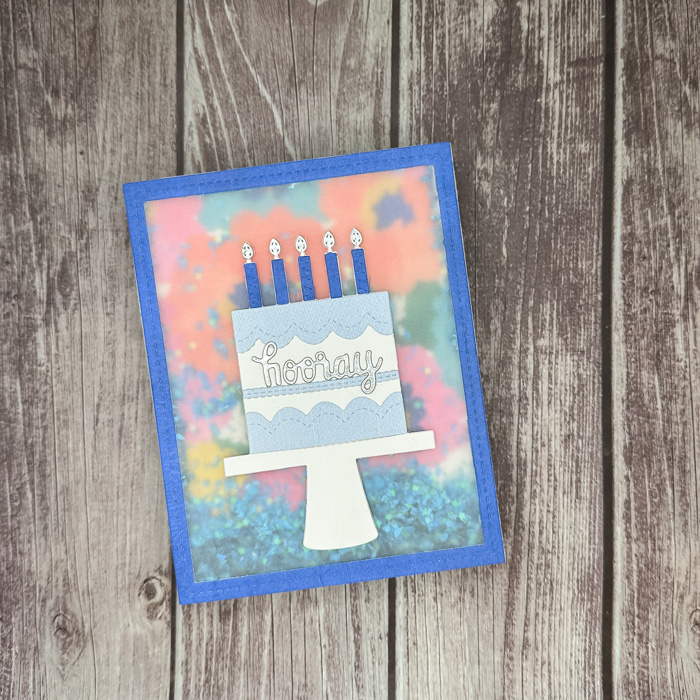 Shaker Birthday Card 2