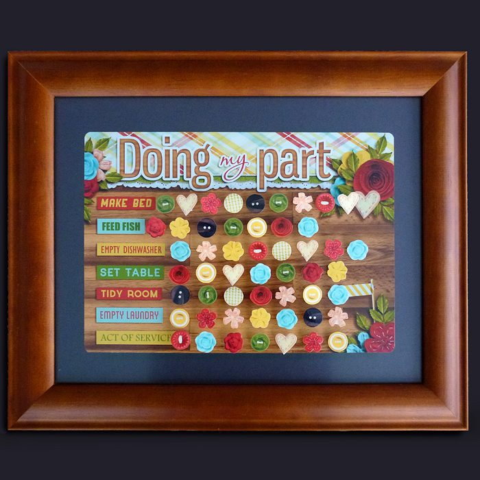 Shared chore chart