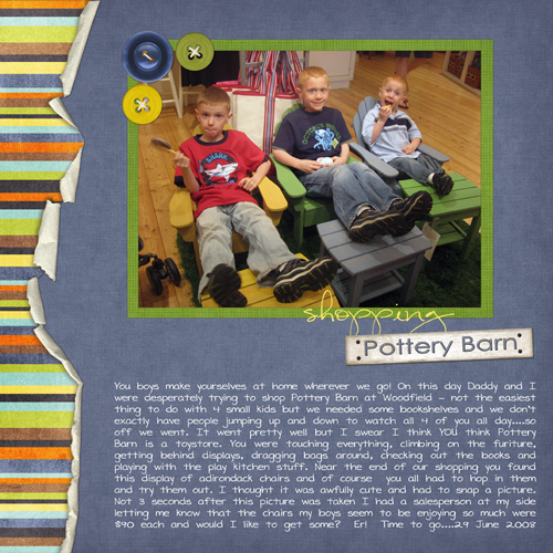 shopping pottery barn
