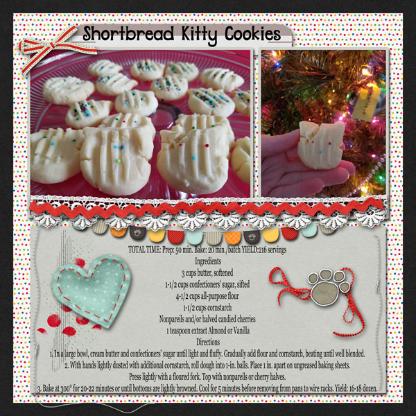 Shortbread Kitty Cookies