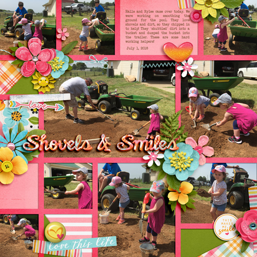 Shovels & Smiles July 2018 Bingo #4