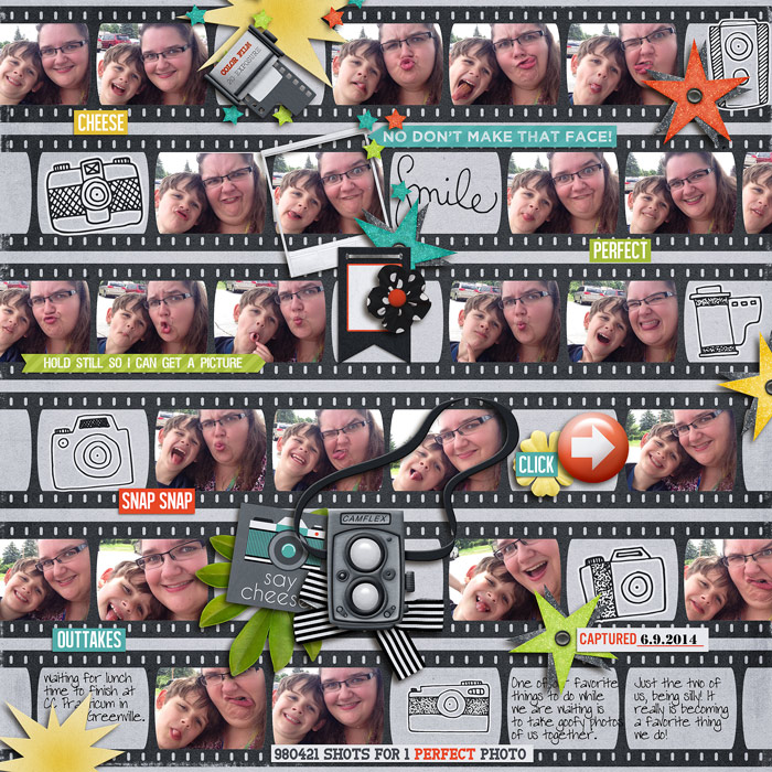 Silly photos - just the 2 of us