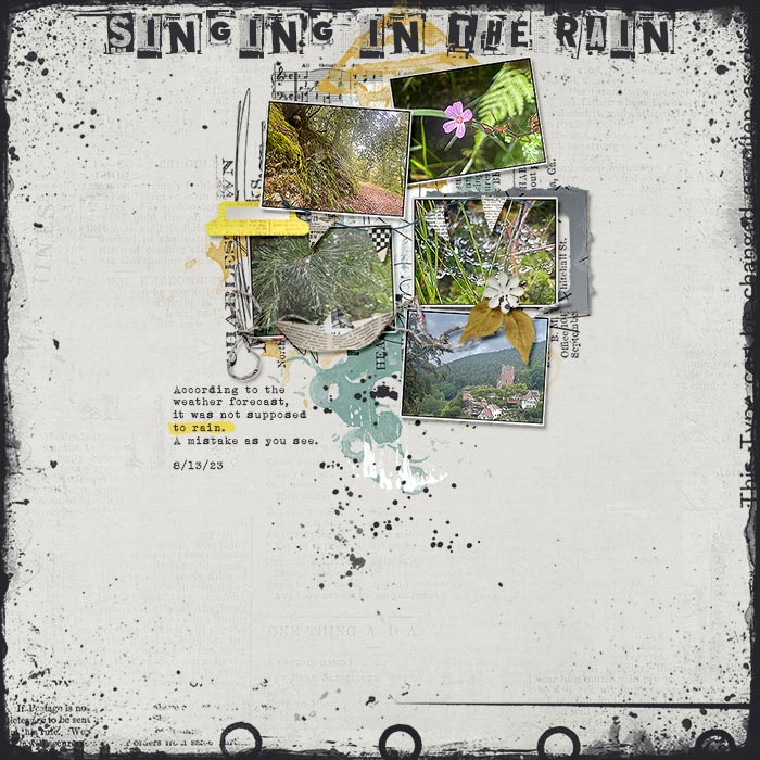 singing in the rain