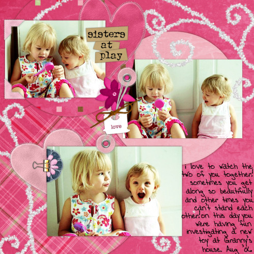 Sisters At Play