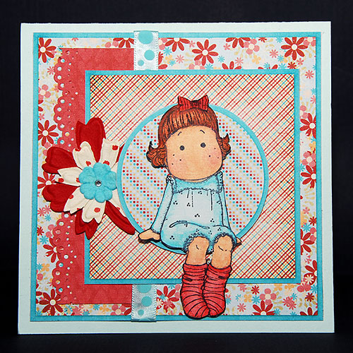 Sitting Sweety Card
