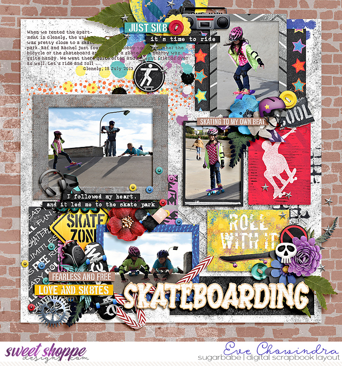 skateboarding