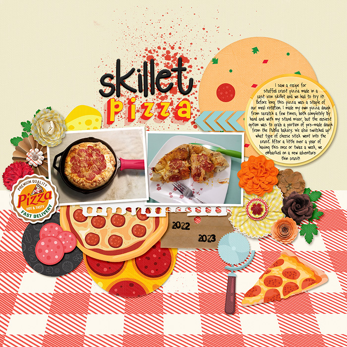skillet pizza
