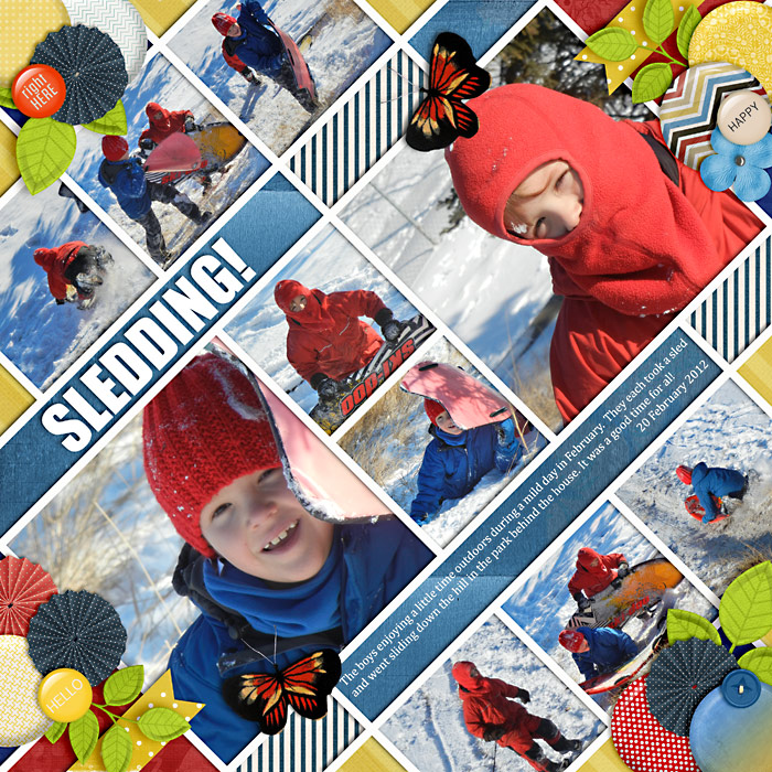 Sledding!
