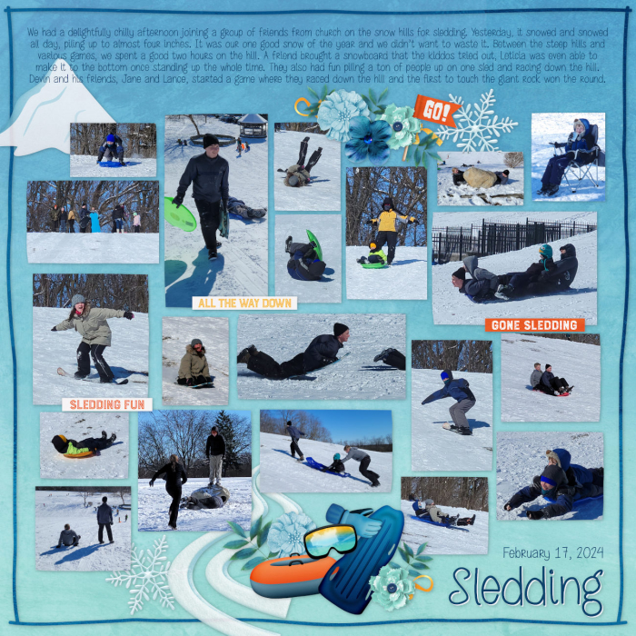 Sledding