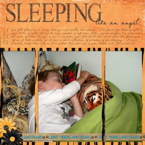 Sleeping like an Angel