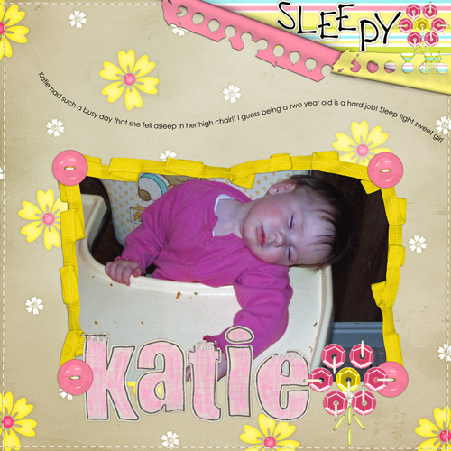 Sleepy girl