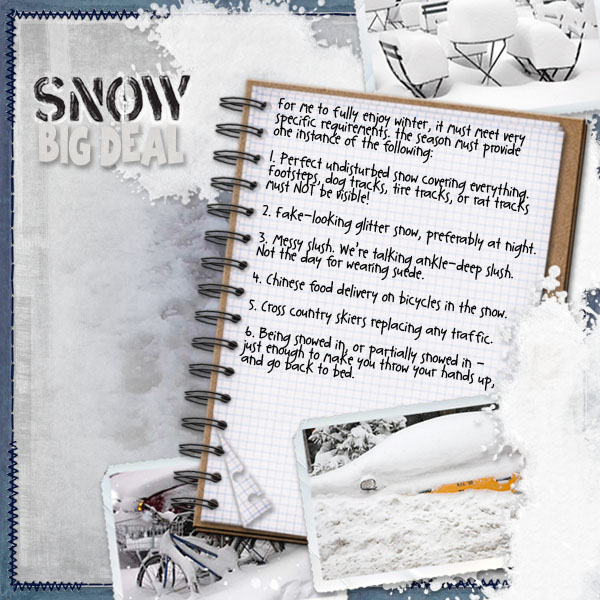 Snow Big Deal