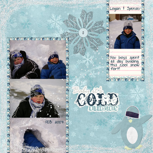 Snow fort