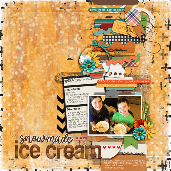 Snow-made Ice Cream