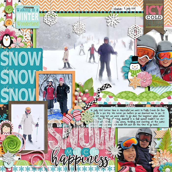 snow much happiness