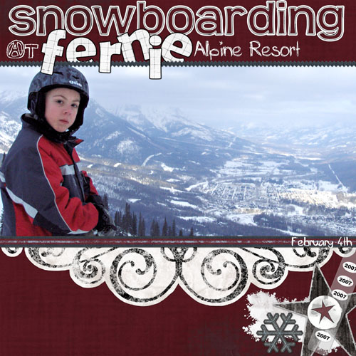 snowboarding