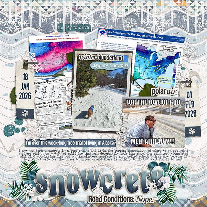 Snowcrete