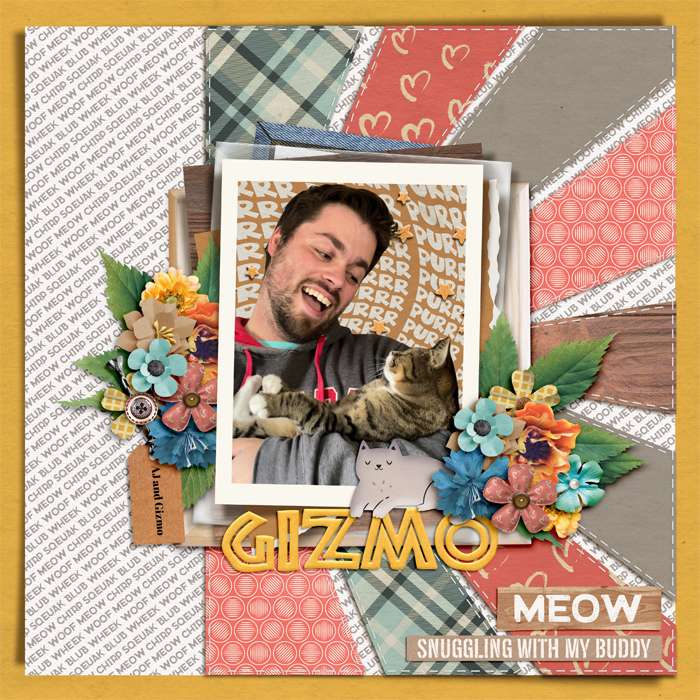 Snuggles with Gizmo