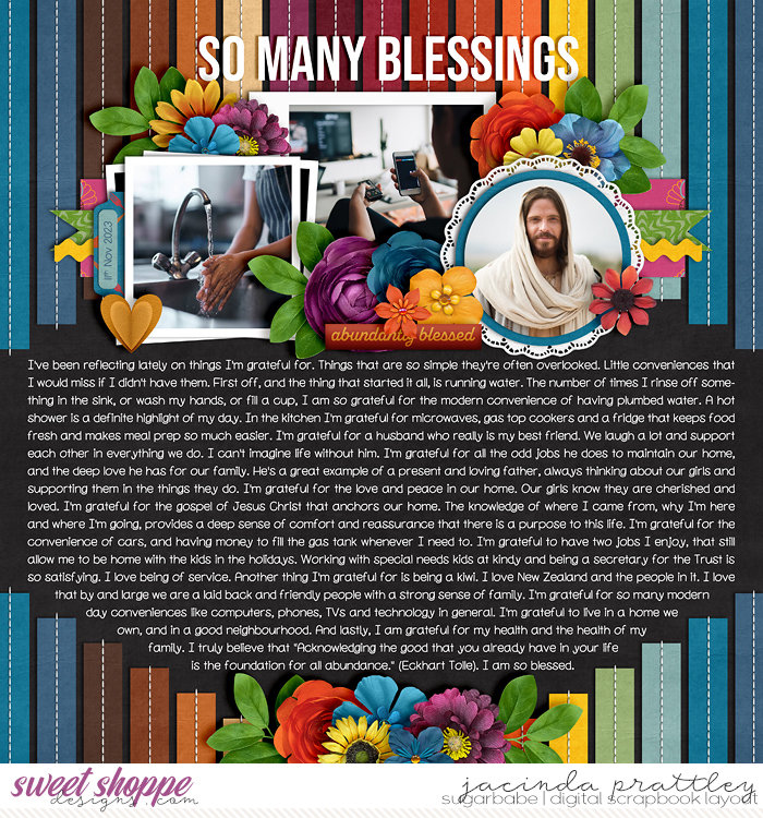 So many blessings