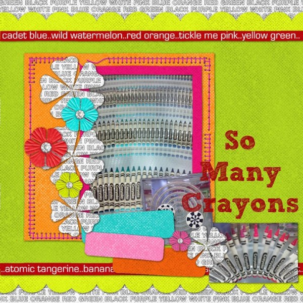 So Many Crayons