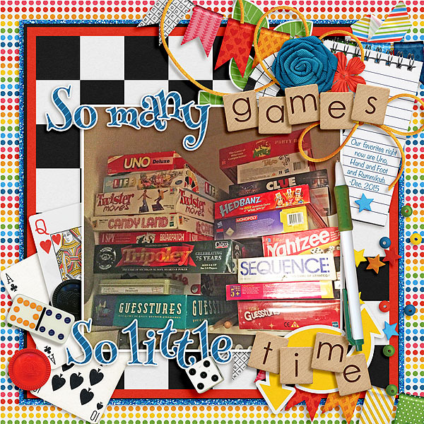 So many games...