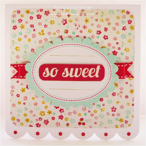 So sweet card