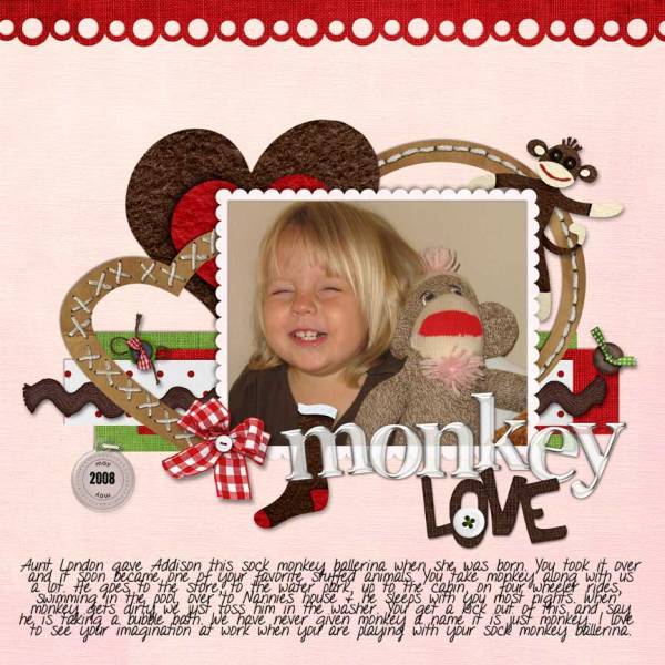 Sock Monkey Love