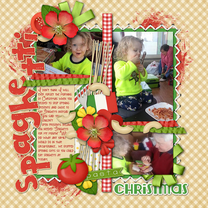 Spaghetti Christmas