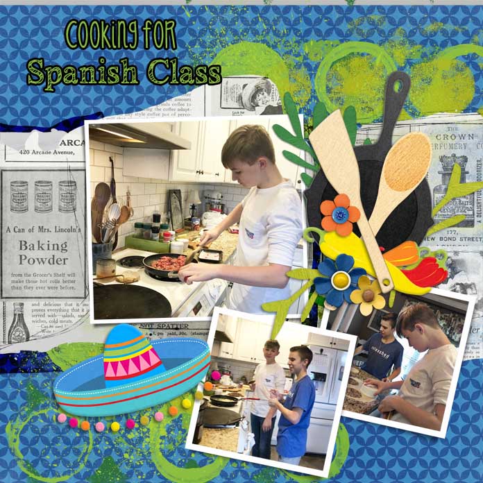 Spanish Class Cooking