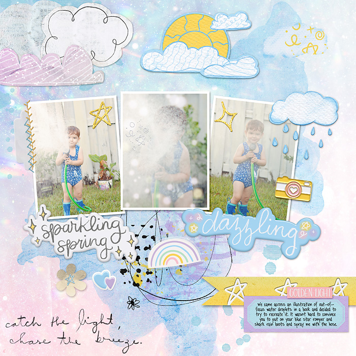 sparkling spring photo shoot