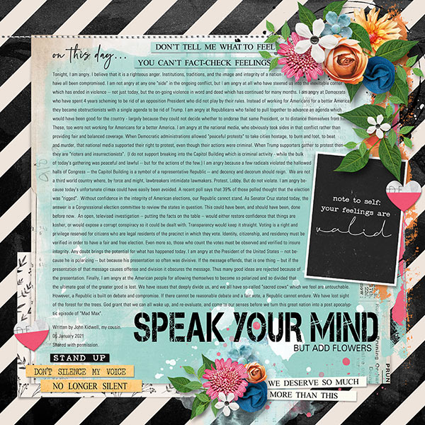 SPEAK YOUR MIND