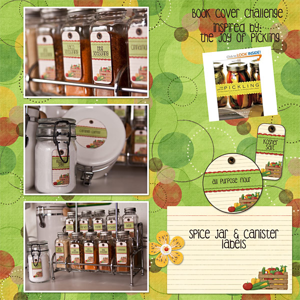 Spice Jar Labels