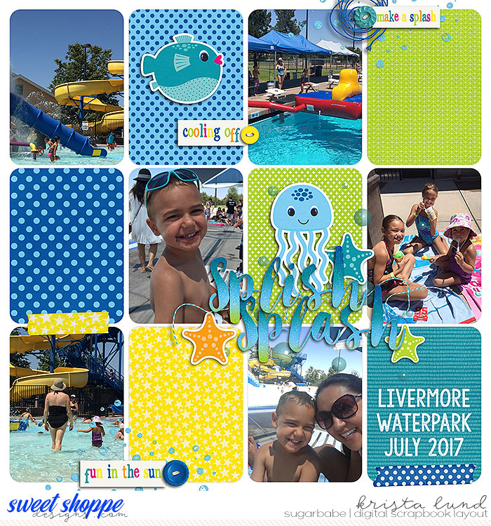 Splashing at the Waterpark