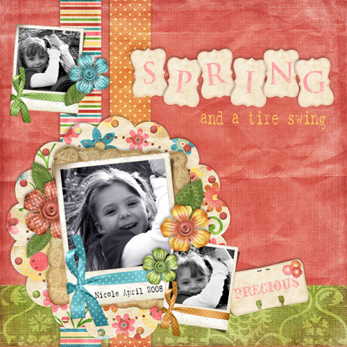 Spring and a Tire Swing