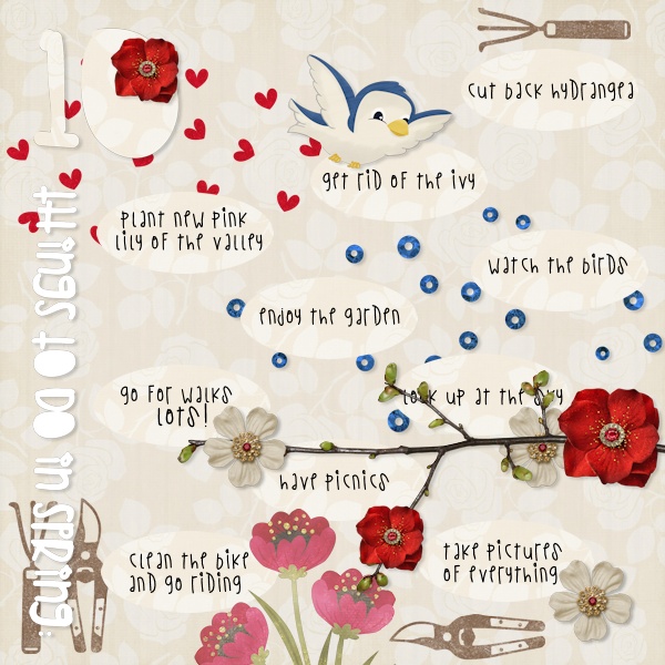 spring bucket list