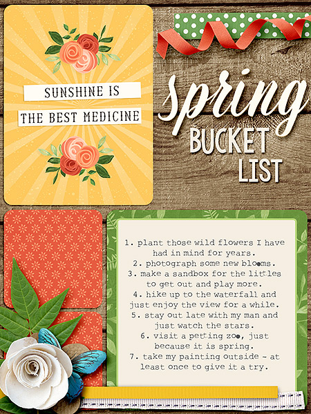 Spring Bucket List