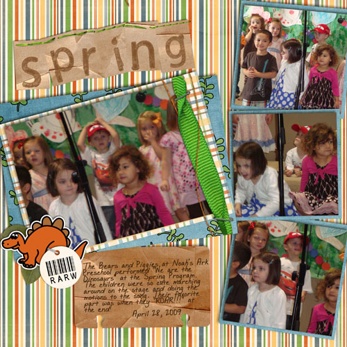 Spring Program - We are the Dinosaurs