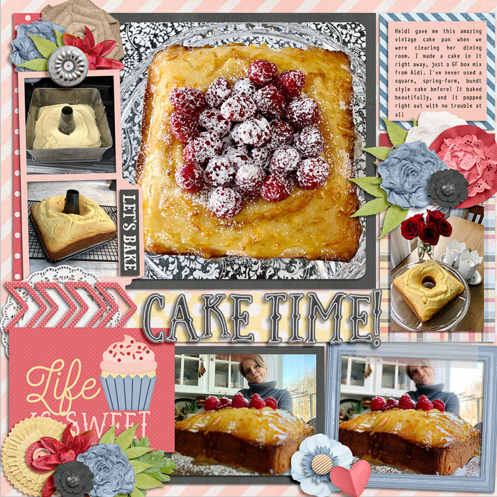 Square Cake left