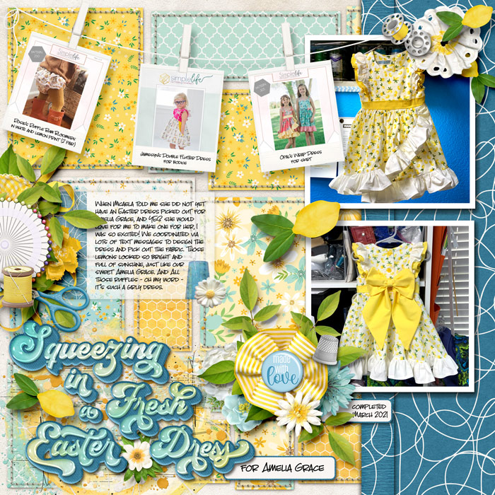 Squeezing in a Fresh Easter Dress