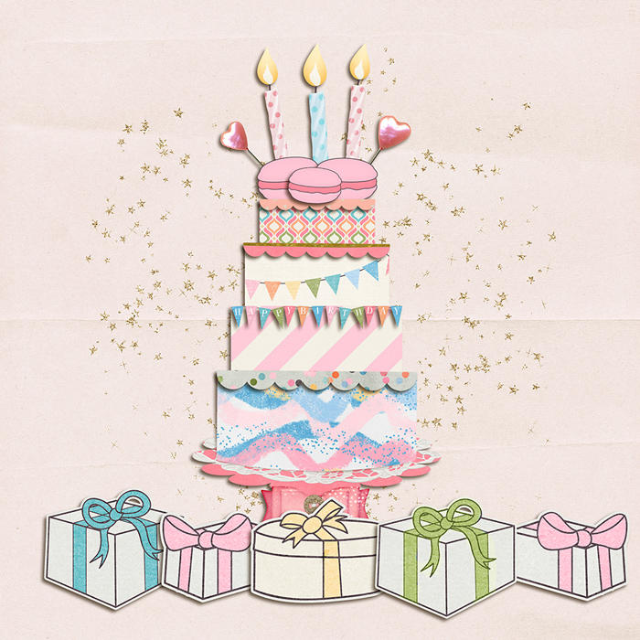 SSD birthday cake
