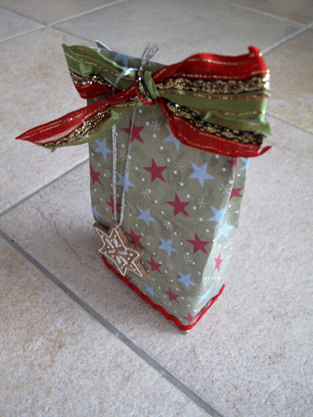 St Nicolaus treatbag :: Gingerbread Star