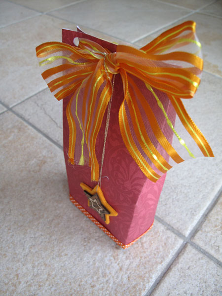 St Nicolaus treatbag :: Orange Elegant