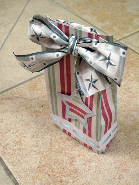 St Nicolaus treatbag :: Striped