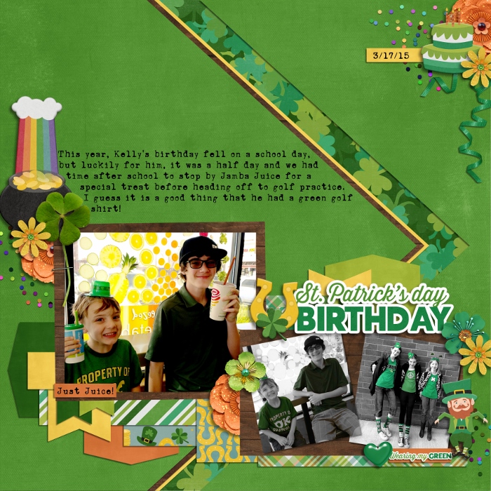 St. Patrick's Day Birthday