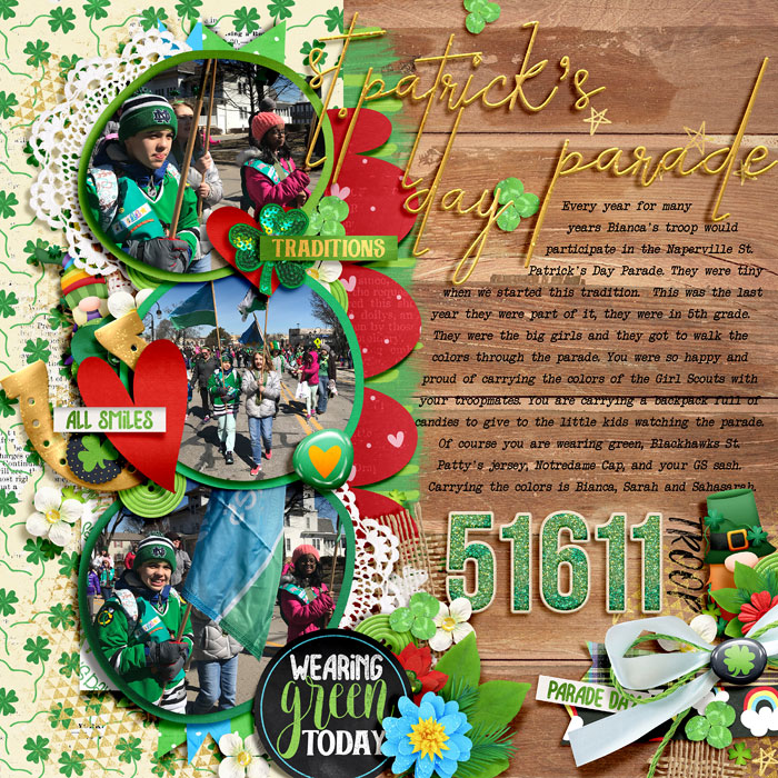 St. Patrick's Day Parade - Typography Challenge