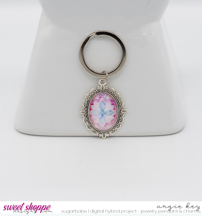 Stained Glass Keychain