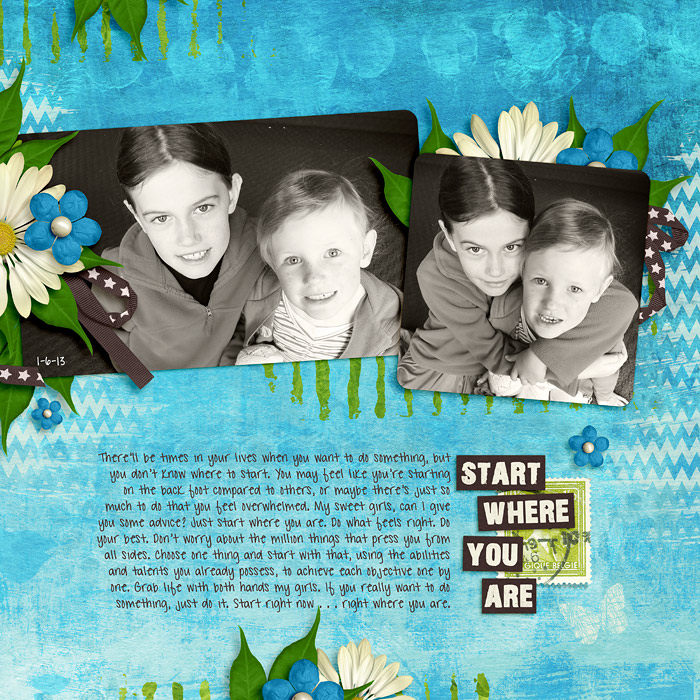 Start where you are