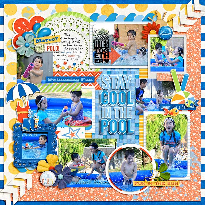 stay cool in the pool