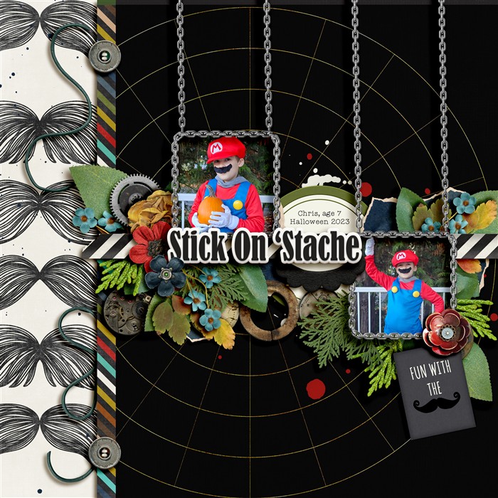 Stick on 'Stache