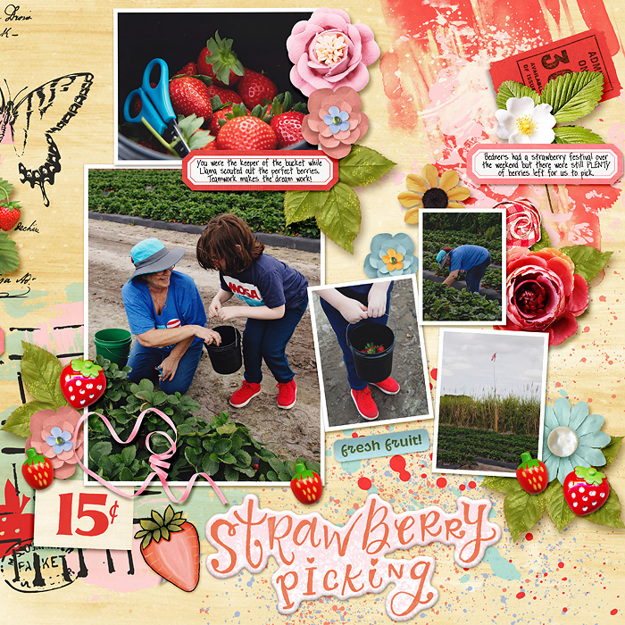 strawberry picking - right